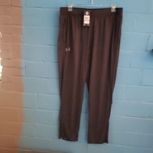 UNDER ARMOUR Mens 2XL Black Tech Pants Loose